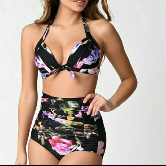 Unique Vintage bathing suit top size XL - Picture 1 of 5